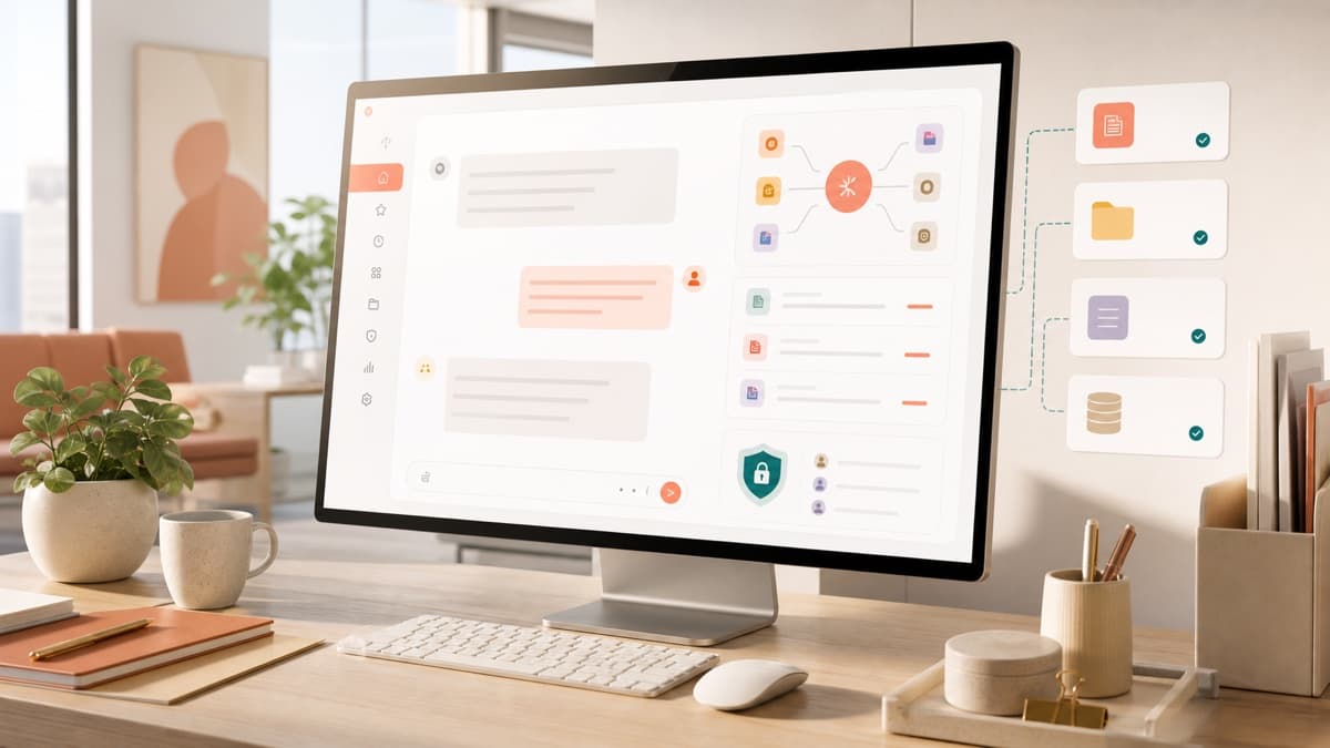 Enterprise chatbot interface